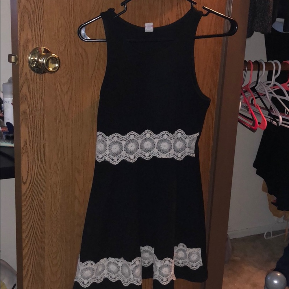 Black Lace Summer Dress